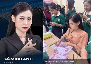 Cô giáo sư phạm Lê Minh Anh, người dạy học ở đại học, đã đánh giá cao.