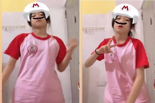 Em gái xinh đẹp chưa trưởng thành đã kêu lên