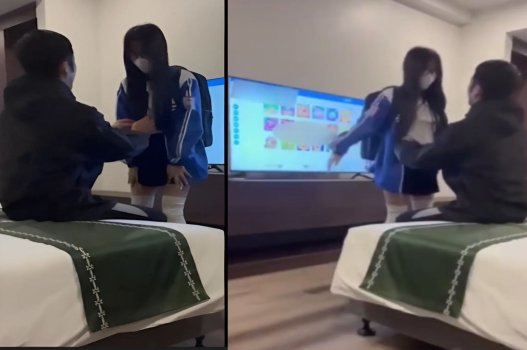 Ép sex cô em ngực khủng hấp dẫn