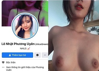 Uyên Phương Lê bị cắt khi xem rap