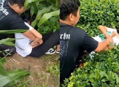 Bầy đàn lưu manh làm thịt em học sinh