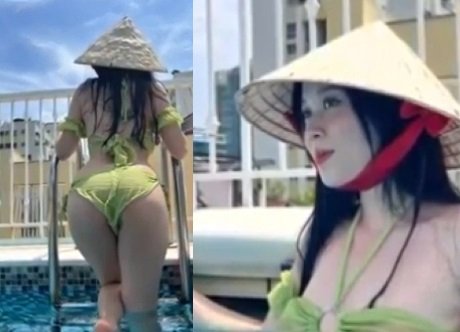 Sex VN em Cao Thanh Tuyền thèm khát bú cu ngay hồ bơi