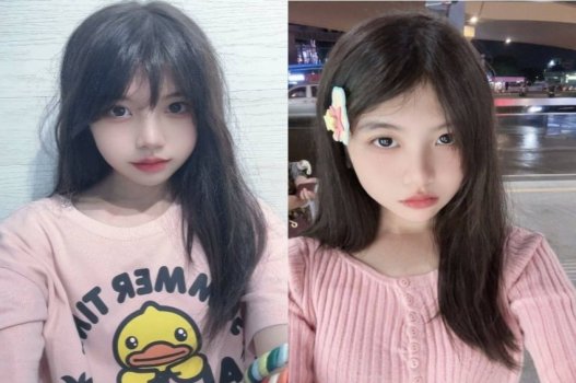 Cô gái xinh đẹp với bộ ngực nảy nở